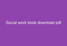 Photo of সমাজকর্ম বই ডাউনলোড pdf – Social work book download pdf