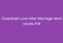 Photo of Download Love After Marriage tamil novels Pdf (Direct links)