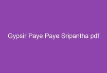 Photo of জিপসির পায়ে পায়ে PDF Download (শ্রীপান্থ) – Gypsir Paye Paye Sripantha pdf