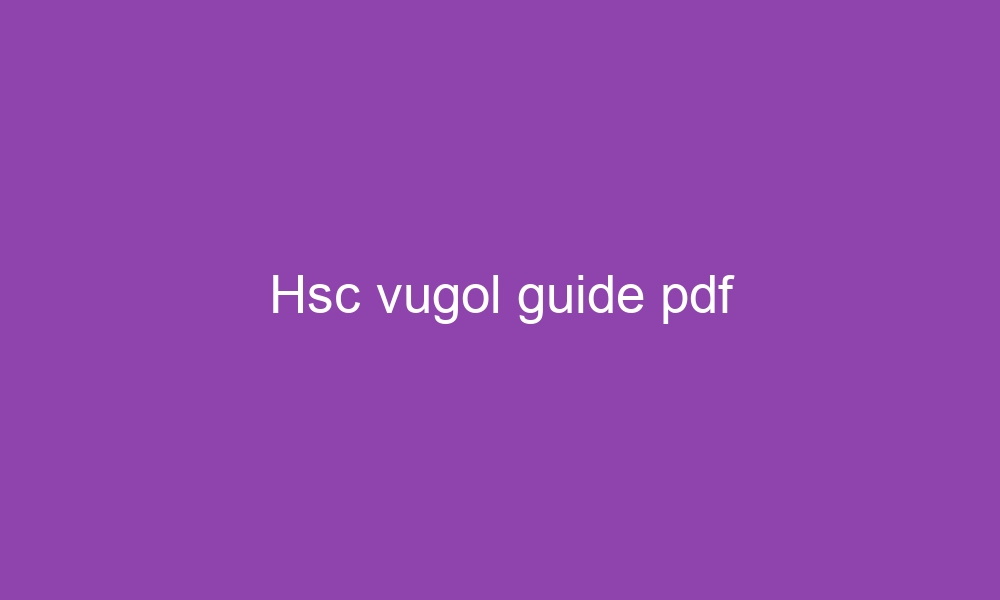 hsc vugol guide pdf 3480 1